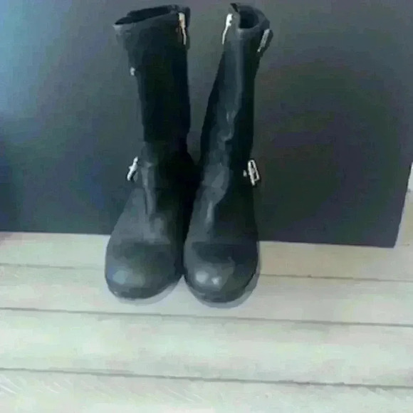 Vince Camuto Winchell Black Moto Boot‎ - Picture 4 of 7